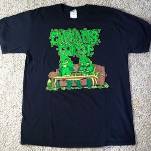Cannabis Corpse Buds Tee Adult Size M